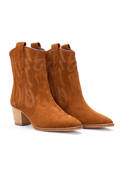 Gusse Almıra Women's Genuine Suede Leather Boots K711