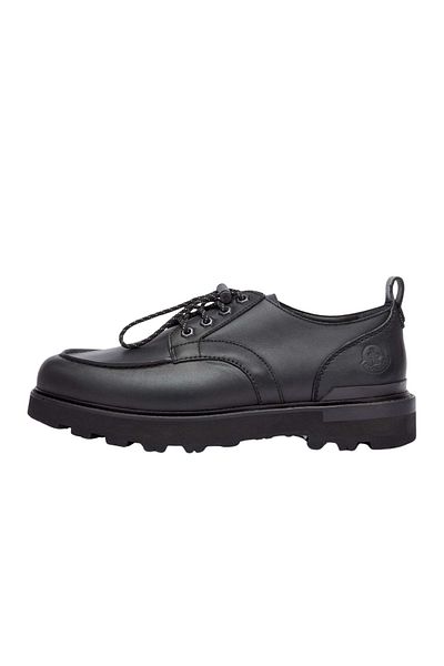 Moncler Men's Peka Derby Shoes Black 36320929028