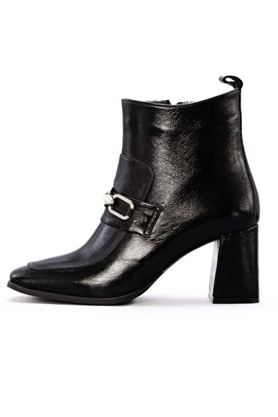 Gusse Madison Women's Genuine Patent Leather Boots K740