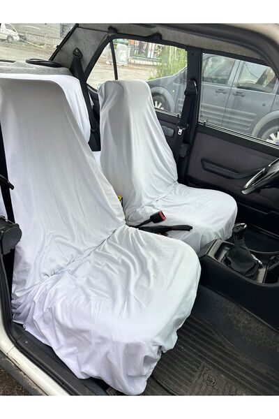 as garaj BEYAZ SALAŞ KEFEN SERVİS KILIFI