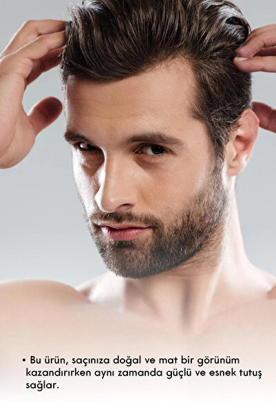 NISHMAN Saç Şekillendirici Ultra Mat Oynanabilir Pompalı Wax A1 - 100 ml