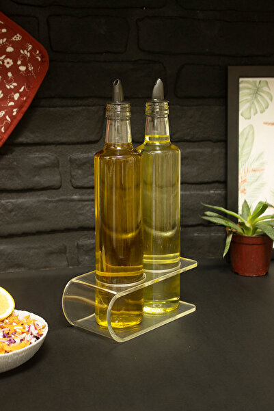 Etka Dizayn وعاء زيت أكسيس 500 مل - طقم زيت وخل مكون من قطعتين