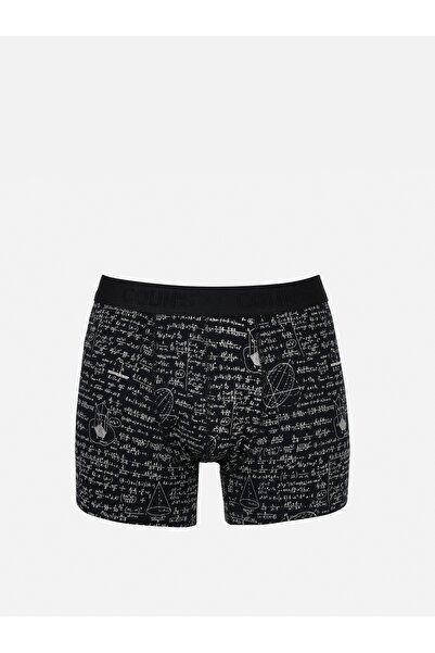 Colin's Ανδρικά μαύρα μπόξερ με μοντέρνα εφαρμογή