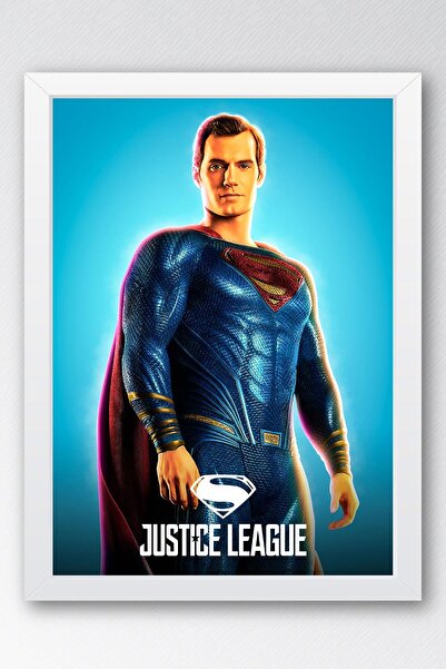 Saturn Ζωγραφική με πλαίσιο Justice League Superman - Ζωγραφική με αφίσα της ...