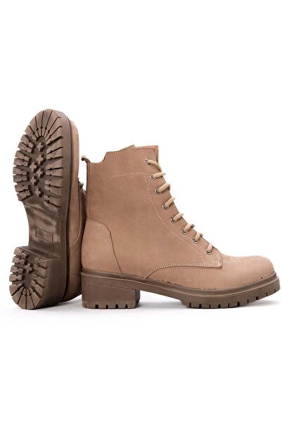 Gusse Νέες γυναικείες μπότες από γνήσιο δέρμα Nubuck 4101