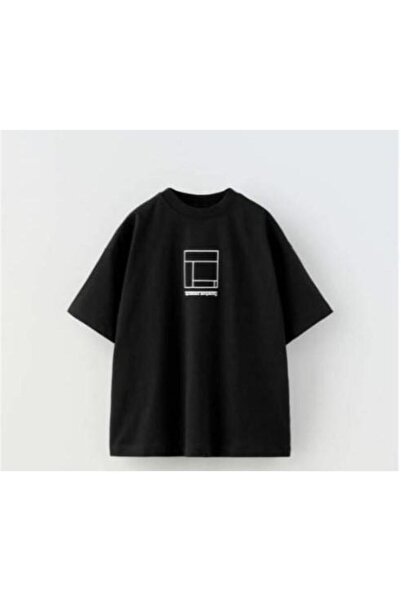 minibambi Tricou negru pentru băiat - Updated
