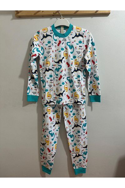 minibambi Set de pijamale pentru băiat albastru