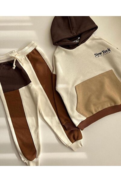 SELIM KİDS NEW YORK PIECE HOODED SET