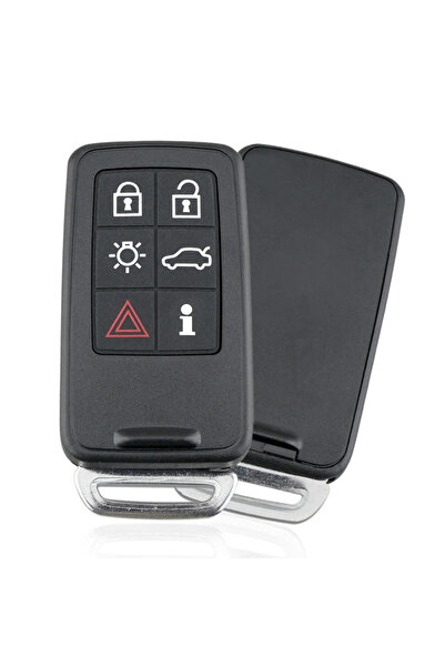 LUXE AKSESUAR Κύπελλο χειριστηρίου με 6 κουμπιά για Volvo V40/S60/V60/V70/S80...