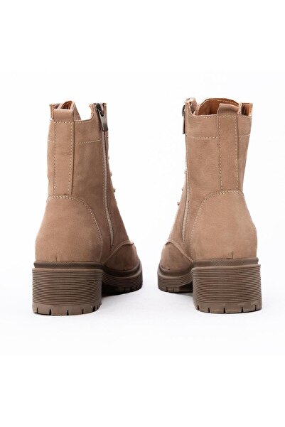 Gusse Νέες γυναικείες μπότες από γνήσιο δέρμα Nubuck 4101