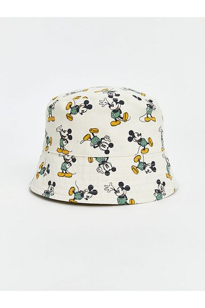 LC Waikiki Pălărie cu găleată pentru bebeluși cu imprimeu Mickey Mouse LCW