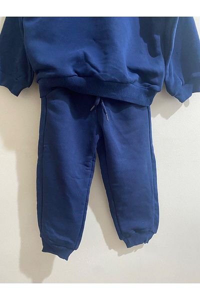minibambi New Season Boy's Bottom-Top Set Solid Color