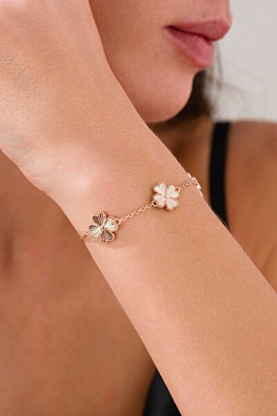 AcestesDesign Yonca 4 Yapraklı Şans Model 3 Motif Lazer Kalemli Işıltı Özel S...