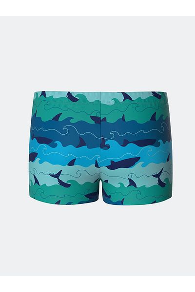 LC Waikiki LCW ECO Jungen-Boxer-Badeanzug mit elastischem Bund und Bedruckung