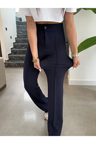 Paw Garage 4 Seasons Lycra Grassy Palazzo Trousers - Favorite and Work Pants