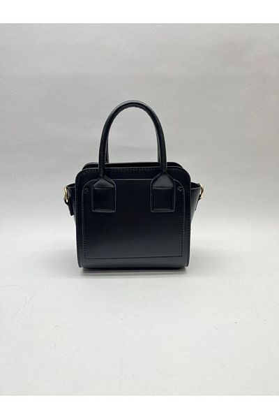 Butik Μίνι Τσάντα Μαύρη Μακριά λουράκι