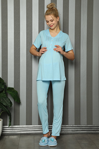 EM&FA TEKSTİL Hamile Pijama Takımı