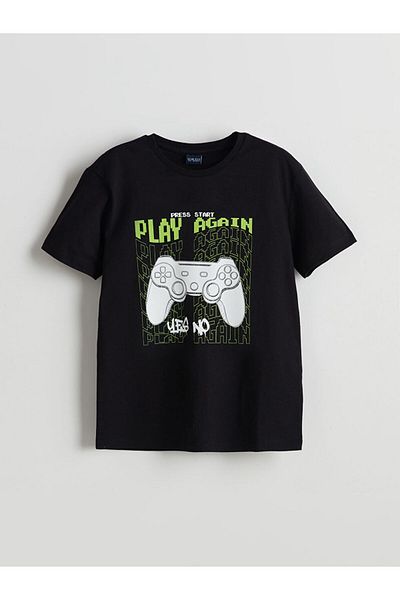 LC Waikiki Tricou pentru băiat cu gât crew New Season - S5I188Z4