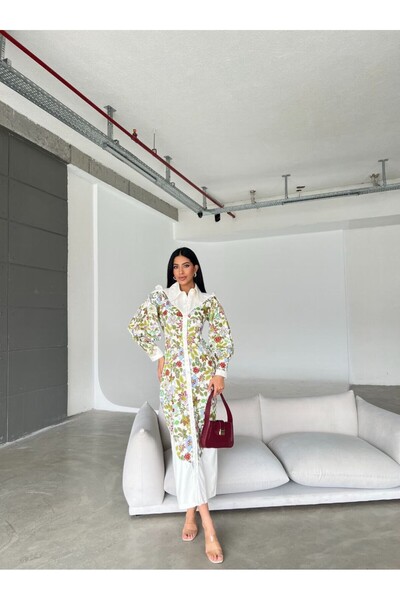 suphias Atlas Fabric Dress