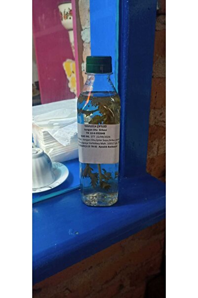 Yavuz El Yapımı Doğal Fermente Filtre Edilmemiş Isırgan Otu Sirkesi 500 ml