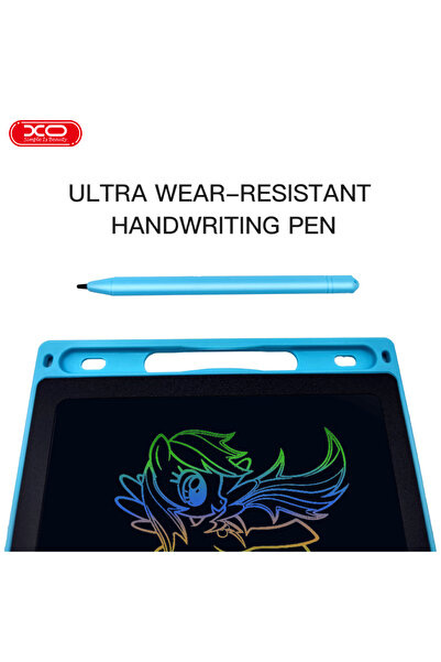 Xo لوحة رسم للكتابة بقلم رقمي بألوان مختلفة مقاس 10 بوصة للأطفال V01