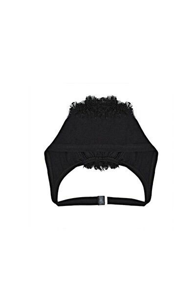 Aker Seamless Frilly Bonnet5000701-Black