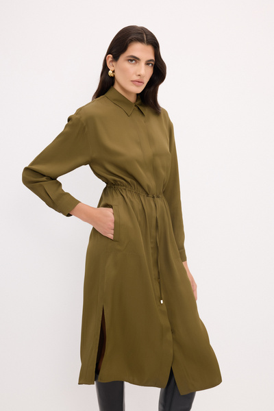 Love My Body Kordon Detaylı Elbise