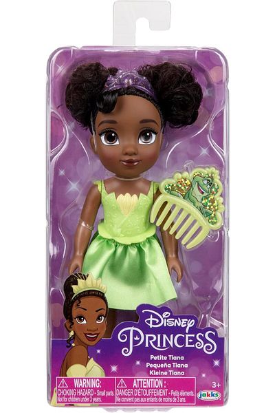 Jakks Pacific Disney Princess Petite Doll with Comb - Tiana 15cm 21873/218704