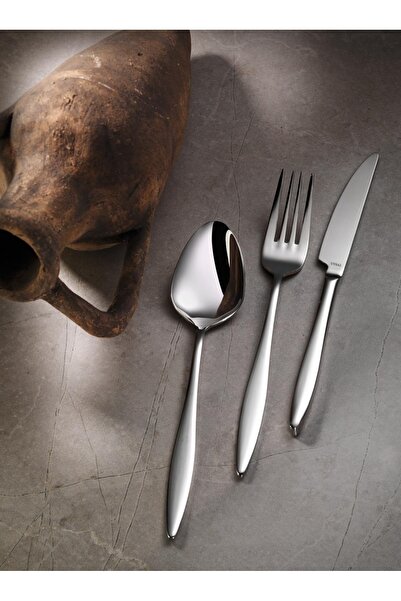 UYSAL 18 /10 paslanmaz çelik vizyon 36 parça çatal kaşık takımı