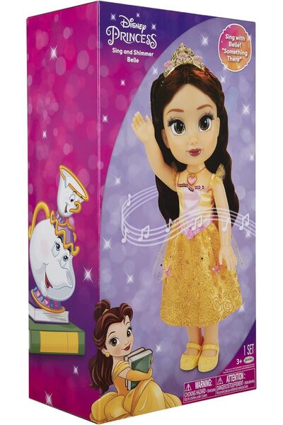 Jakks Pacific دمية الأميرة ديزني صديقي بيل 95559/210434