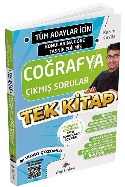Garantör Akademi Dizgi Kitap KPSS EKYS Coğrafya Çıkmış Sorular Konularına Gör...