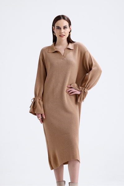 Get Crazy polo yaka elbise