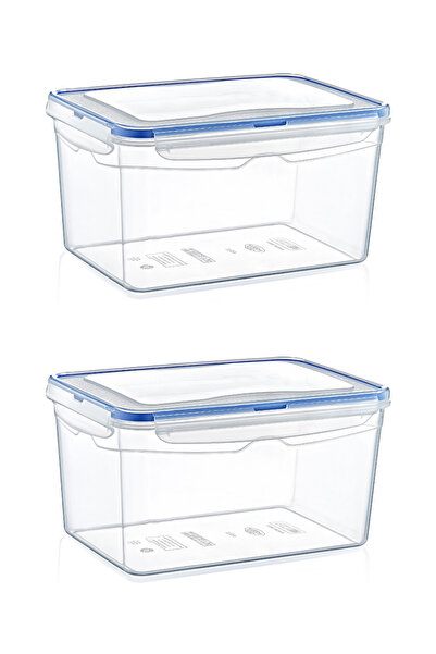 Tuppee Rectangular Leak Proof Storage Container 4.5 L (2 Pieces)