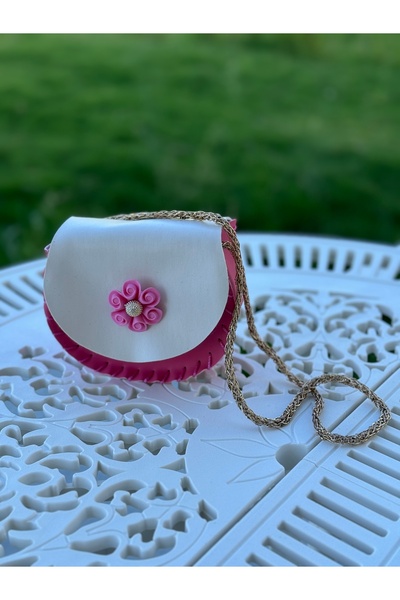 Miliva Πολύχρωμη παιδική τσάντα με λουράκι |   Μίνι παιδική τσάντα |   Πολύχρωμη τσάντα λουλουδιών με φιόγκο |   Παιδική τσάντα ώμου