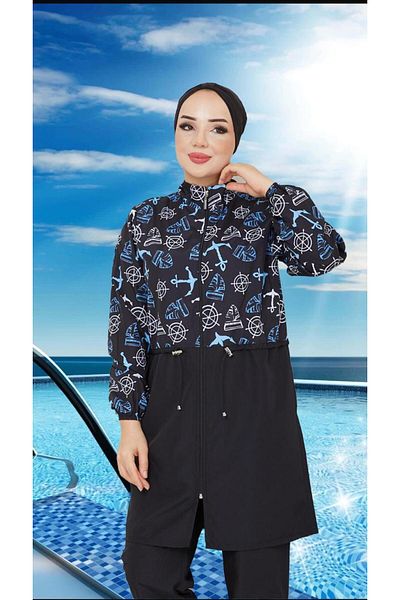 DLC Tekstil Ψηφιακό εμπριμέ με κορδόνι μέσης Hijab Gift