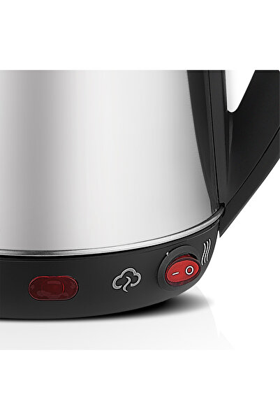 Hook By Troya Inox Tea Maker Electric Tea Machine Quality Stainless Steel Filter (1.8L - 1500W)