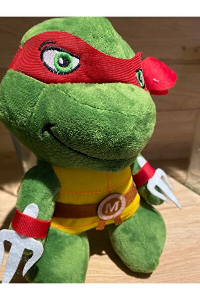 liss çarşı Ninja Kaplumbağalar Michelangelo Peluş Oyuncak 24 Cm