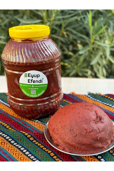 eyup efendi Antep Usulü Domates Salçası Güneş Kurusu - 5 Kg