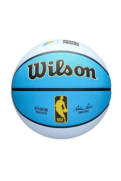 Wilson Indiana Pacers Nba City Edition Sz7 Basketball Ball - Wz 4033912 Xb7