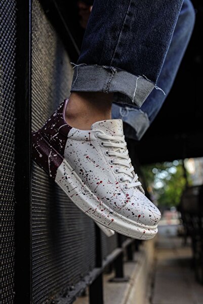 Chekich Ch254 Cbt Pittura Men's Shoes 517 Red / Black / Dark Purple Splush