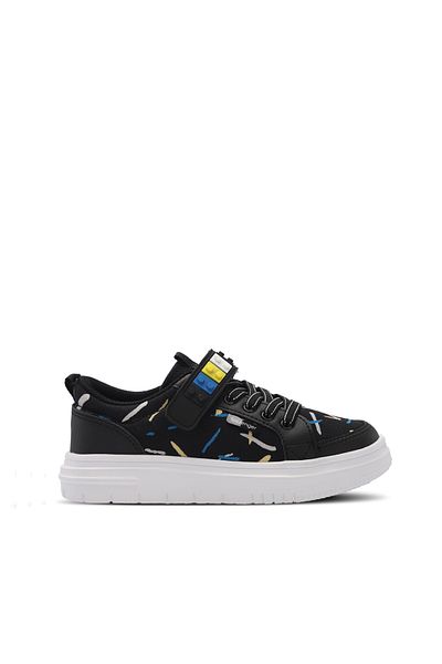 Slazenger NUMANCIA Παπούτσια Sneaker Boy Μαύρα / Μπλε