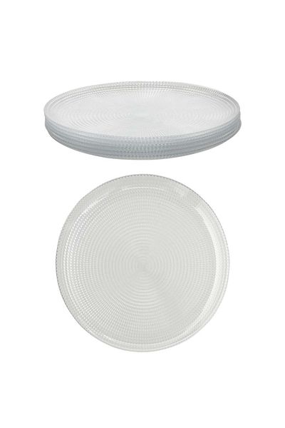 Paşabahçe Pasabahce Generation Dinner Plate, 6 Pieces, 27cm