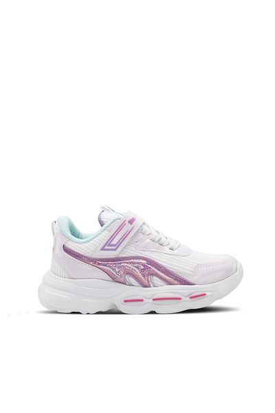 Slazenger Noble I White Girls' Sneaker Shoes