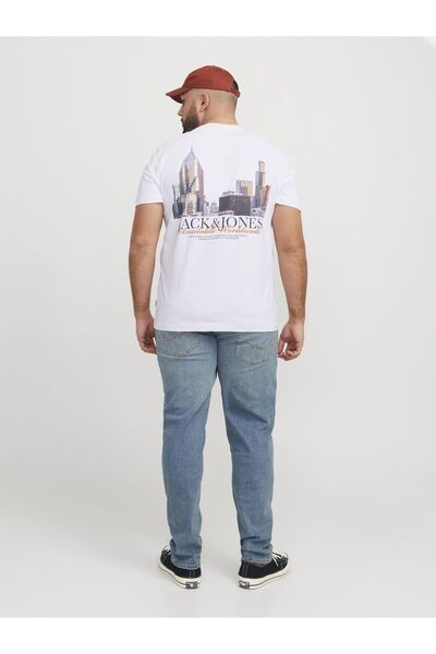 Jack & Jones Plus T-shirt Plus Size Rückenprint T-shirt
