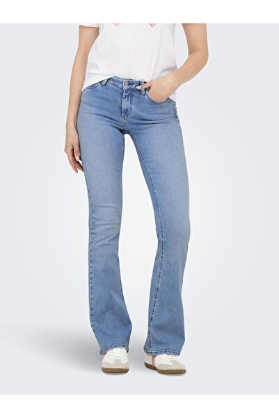 ONLY Flared fit jeans ONLBLUSH Mittlere Taille Ausgestellt Jeans