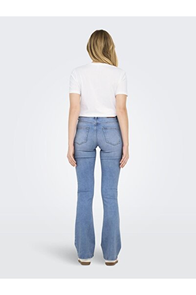 ONLY Flared fit jeans ONLBLUSH Mittlere Taille Ausgestellt Jeans