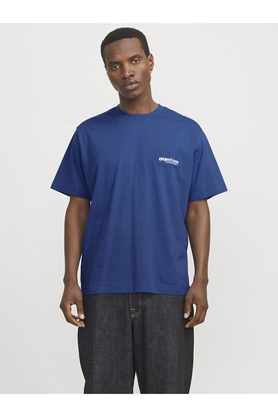 Jack & Jones T-shirt Rückenprint Rundhalsausschnitt T-shirt