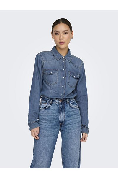 ONLY Jeanshemd ONLALICE Jeanshemd