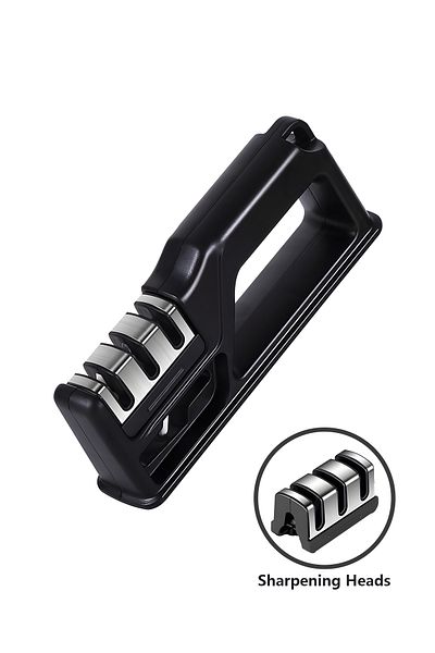 COOYA 4-In-1 Versatile Knife Sharpener, With Removable Blade, Tungsten Steel, Kitchen Tool for Sharpen