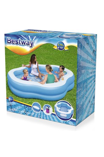 BESTWAY Splash View Family Pool 270Cm X 198Cm X 51Cm-26-54409